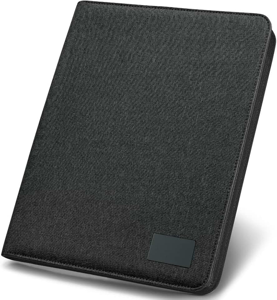 Pasta Executiva Congresso A4 Ideal com Ziper TopGet (Preto)