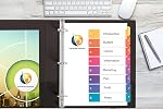 Avery Durable View Binder, 1" Slant Rings, 220 Sheet Capacity, 3 Ring Binder, 2 Pockets, PVC Free, Black (34003)