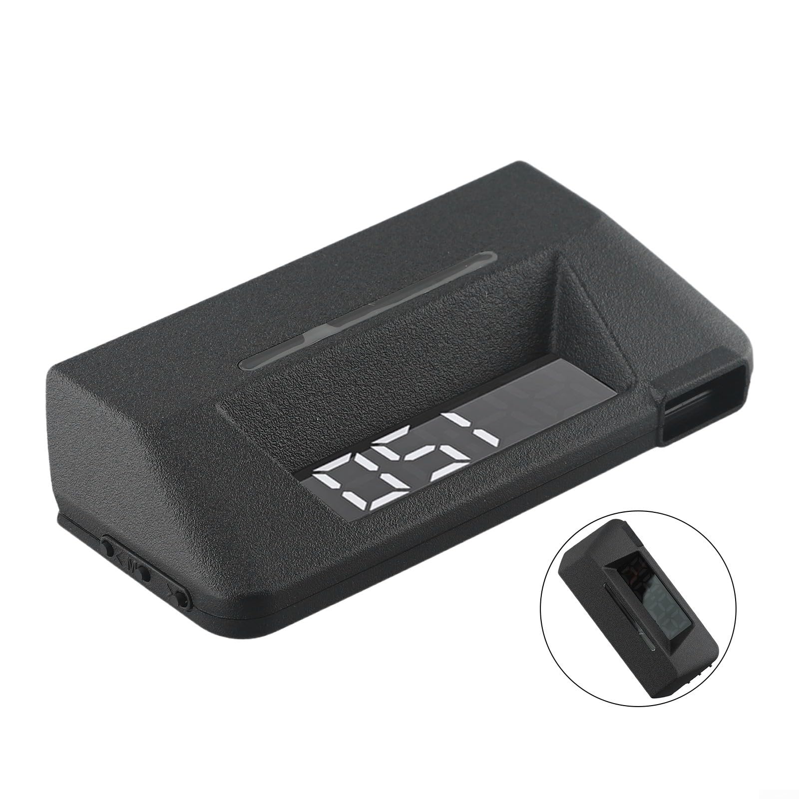Coche HUD Head Up Display OBD2 Velocidad RPM para indicador de