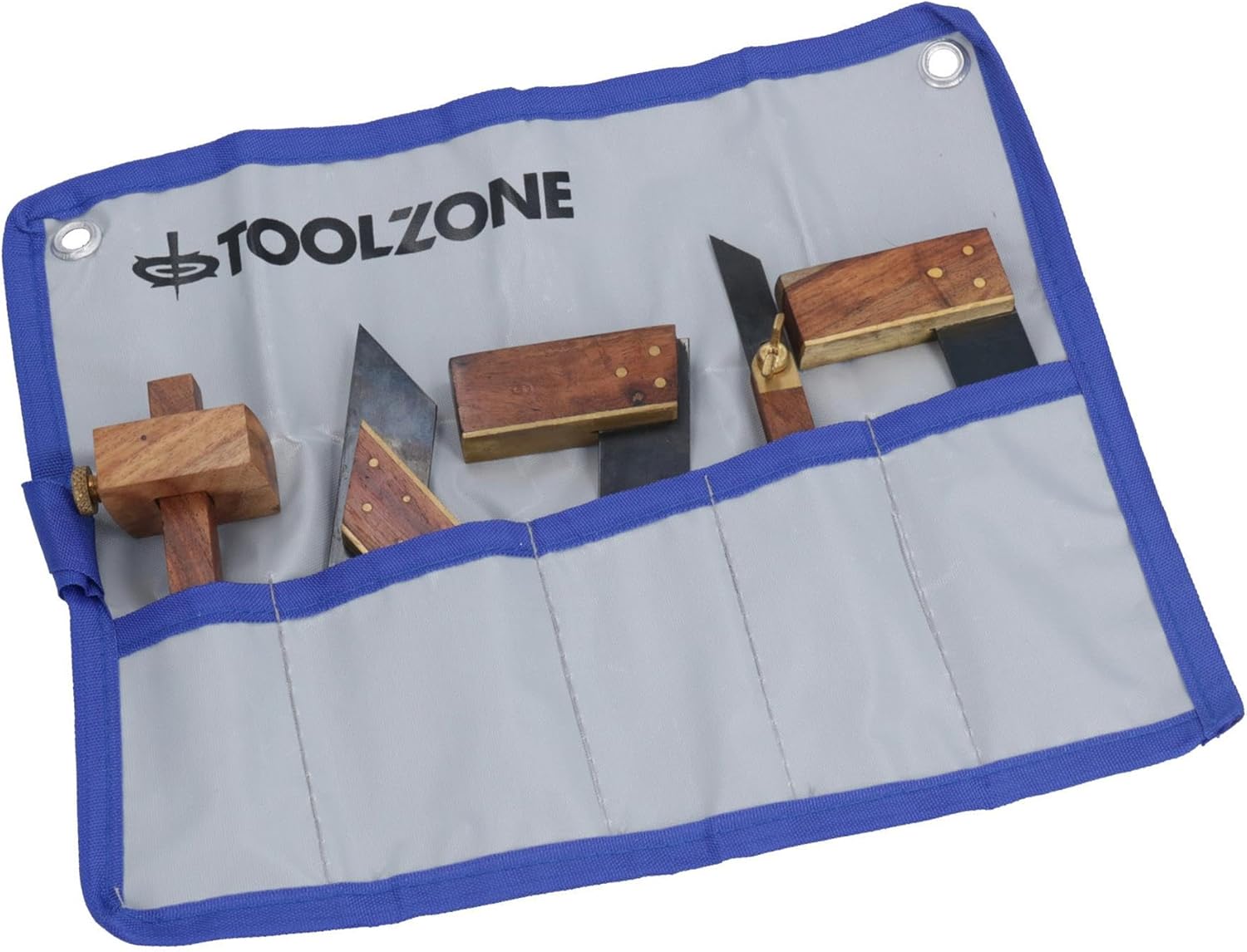 5pc Mini Craft Woodworking Model Tools Carpenter Brass Hardwood Wood TE200