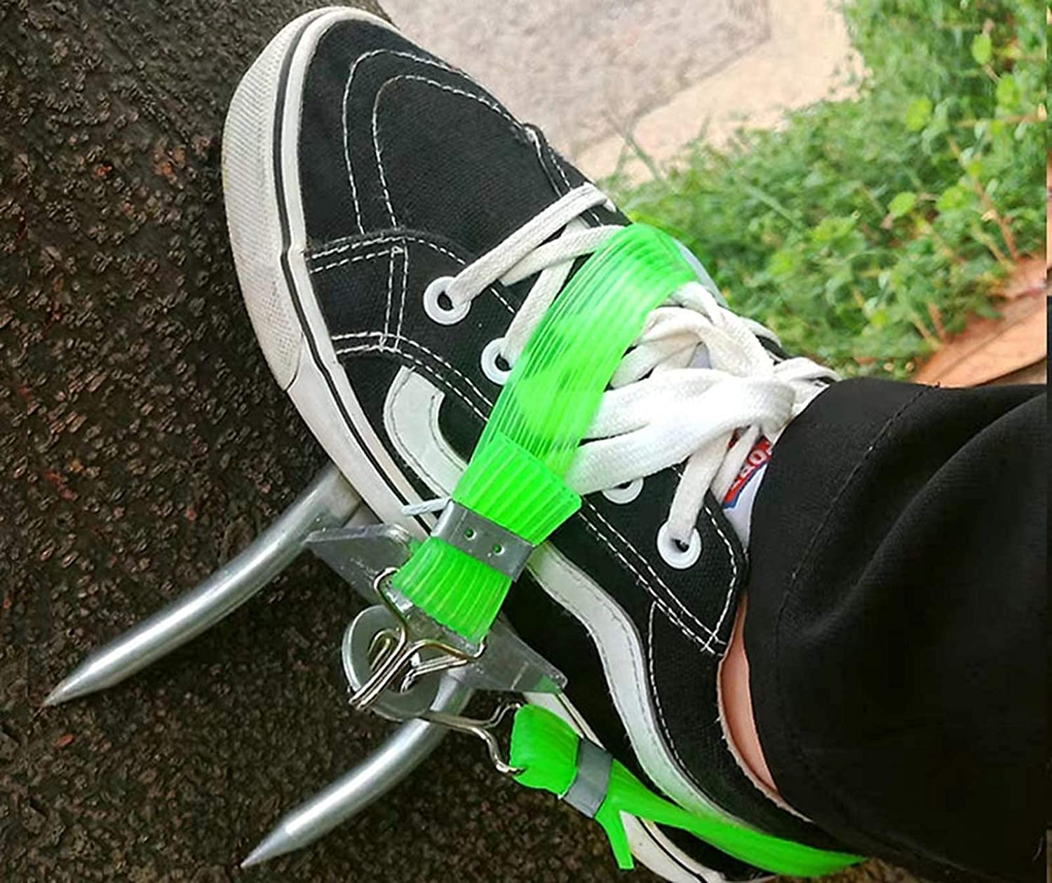 Buty wspinaczkowe na drzewa, narzędzie do wspinaczki kociego pazura, wygodne wiązanie do łatwego zbierania drzew, artefakt wspinaczkowy, niezbędny sprzęt dla ogrodników i entuzjastów aktywności na