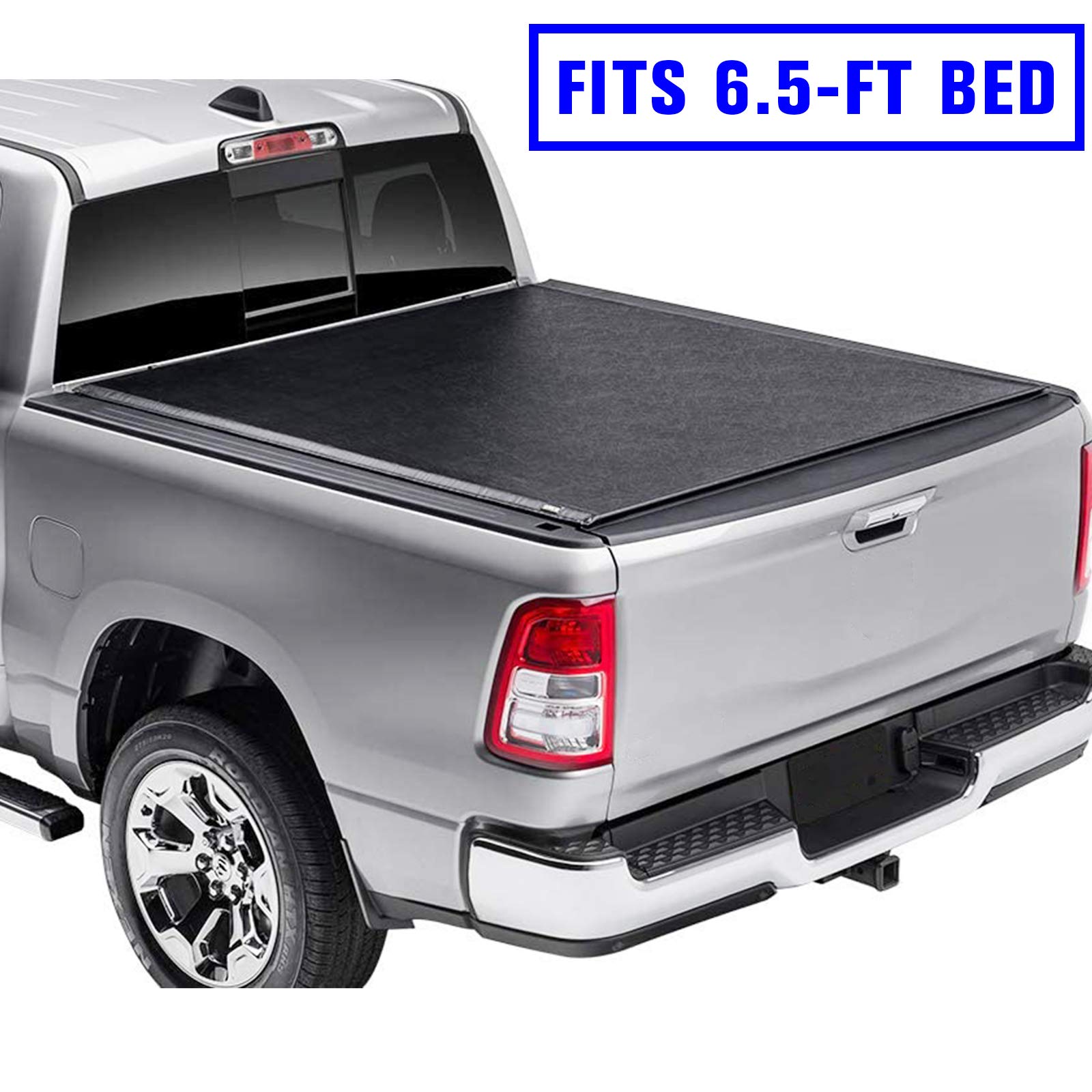Buy AUTOSTARLAND 6'5" Truck Bed Tonneau Cover Soft Roll Up Truck Bed