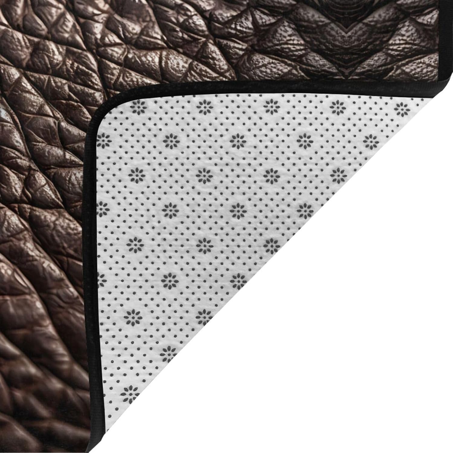 Skin Printed Floor mat 80x58 inches, Non-Slip Decorative Carpet for Bedroom and Living Room