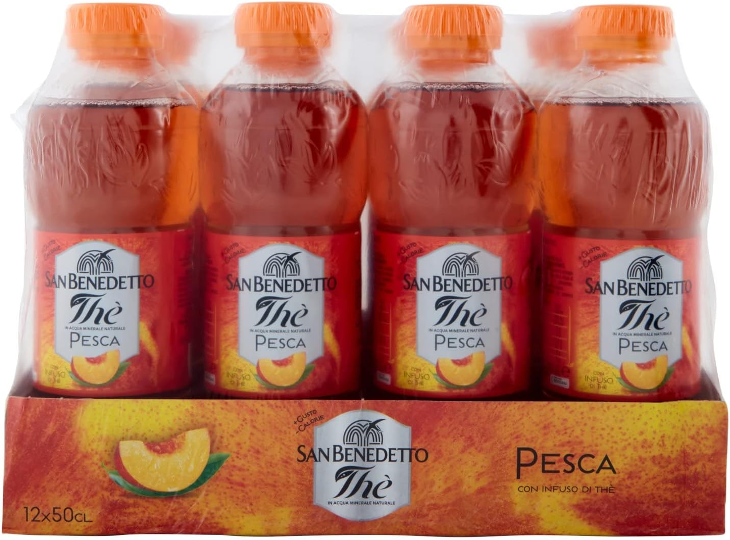 San Benedetto Iced Tea Peach 500 ml (Pack of 12)