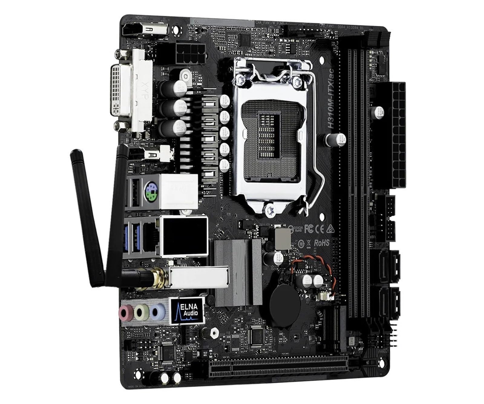 Placa Base Fit For ASROCK H310M-ITX/ac Mini ITX LGA 1151 DDR4 32G