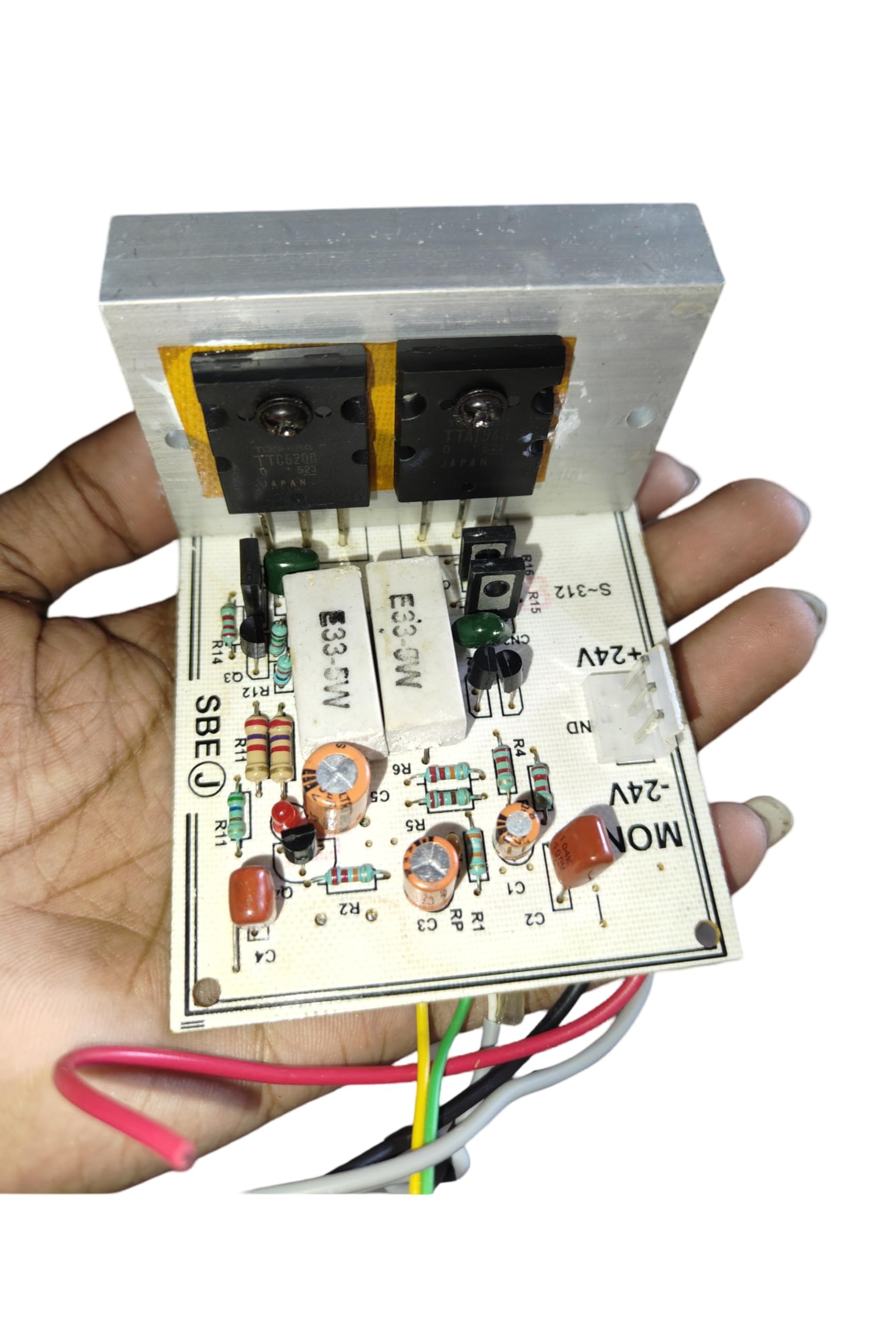 BME TTC5200 & TTA1943 Mono Power Amplifier Audio kit For Subwoofer