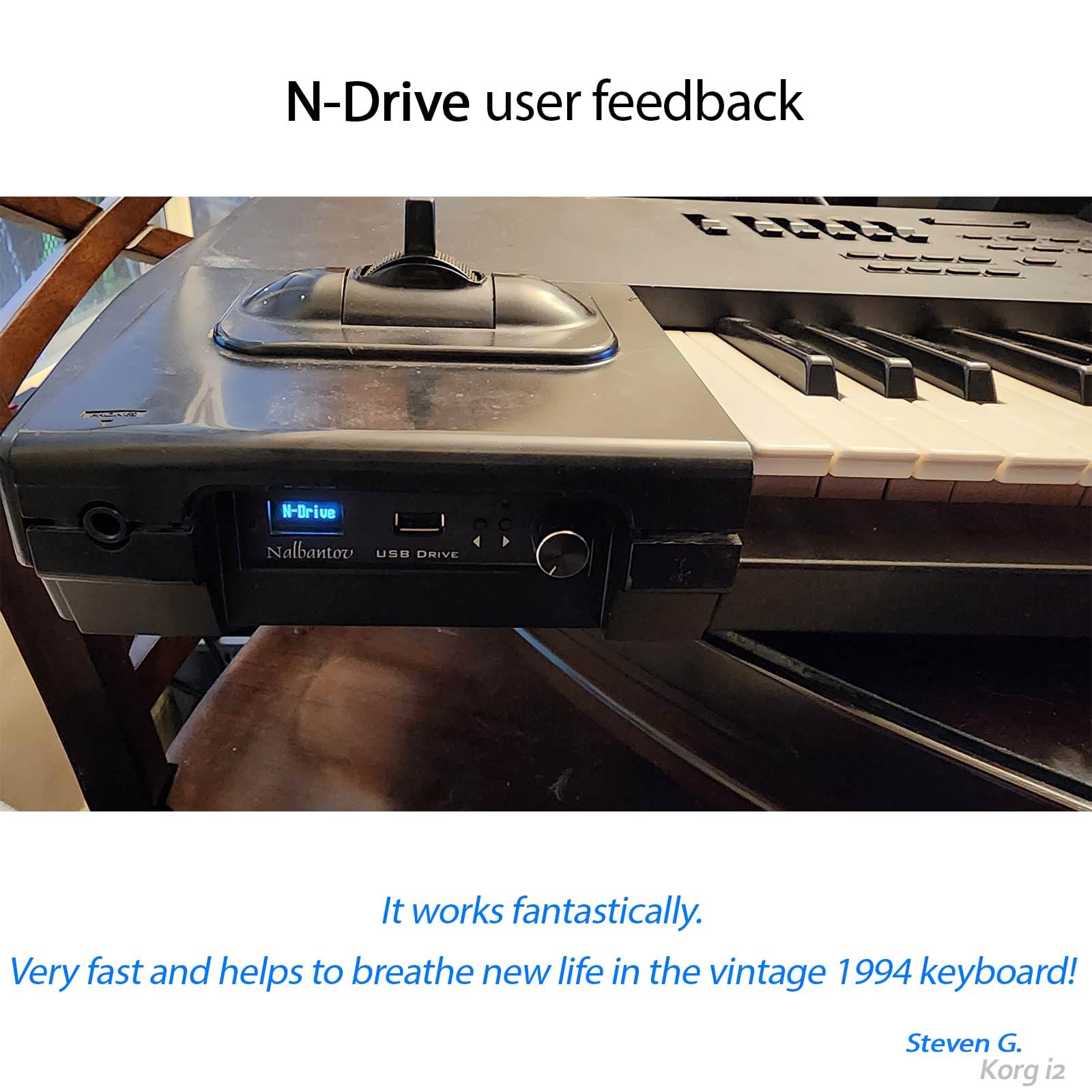 Nalbantov USB/FDエミュレーター「N-Drive eXtreme」 Amazon.co.jp: KORG I2, I3 用のNalbantov USB フロッピーディスク