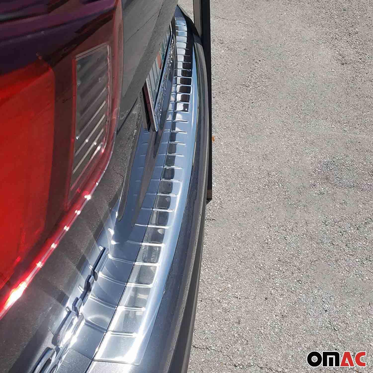 OMAC Rear Bumper Sill Cover for Nissan Rogue Sport 2017-2020 Pre-FL – Stainless Steel Polished Finish