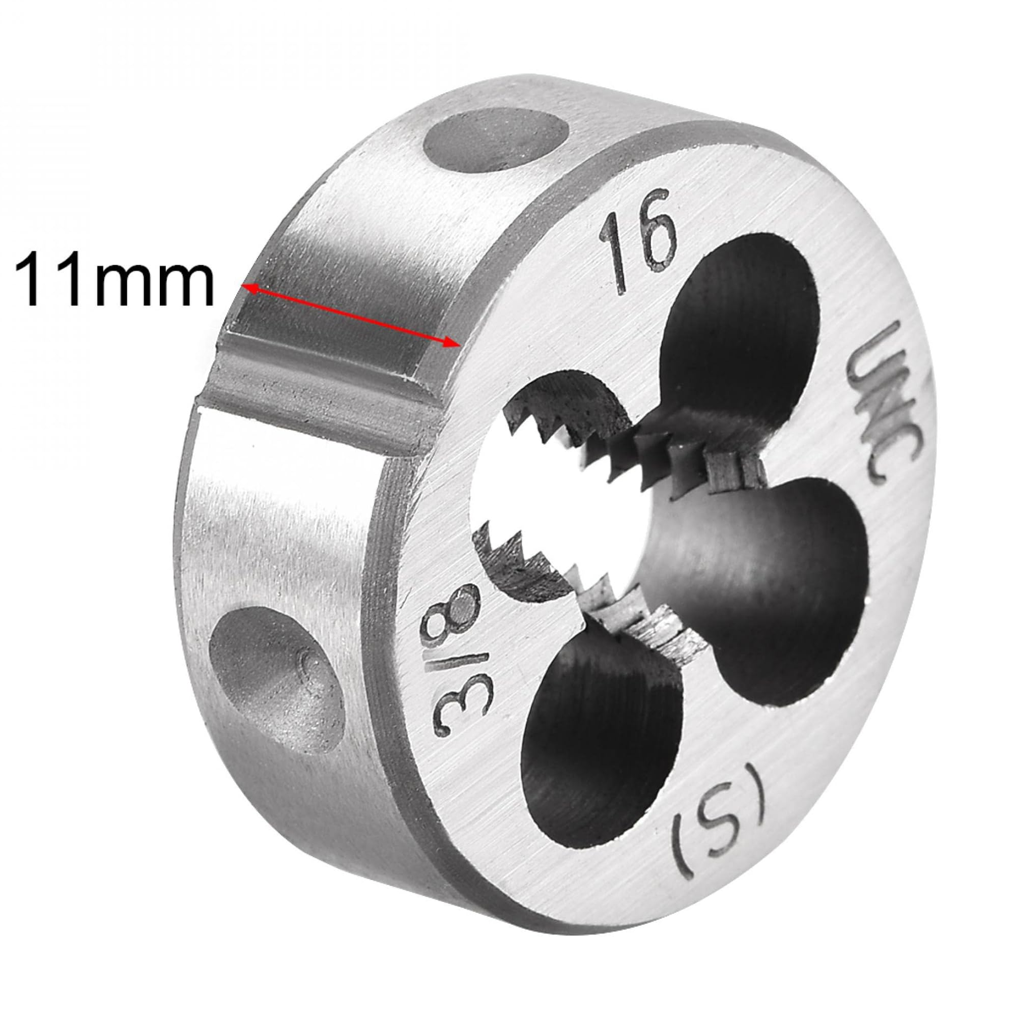 TA-VIGOR 1pc 3/8-16 UNC Metric Adjustable Threading Die - Image 3