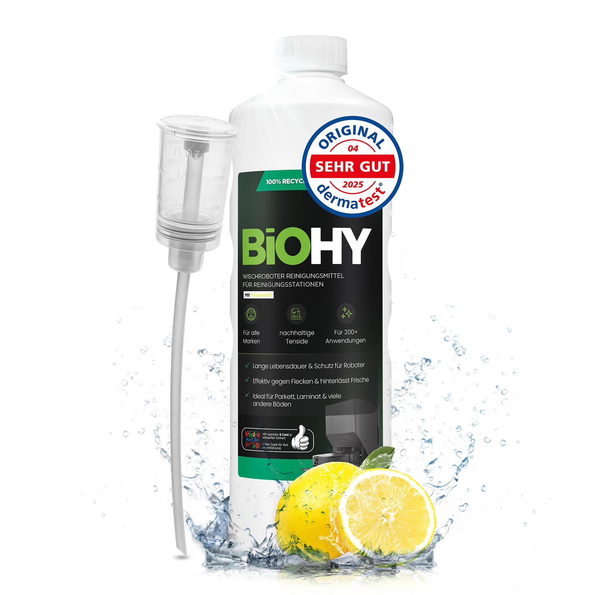 BiOHY Wischroboter Reinigungsmittel für Reinigungsstationen (PARENT)