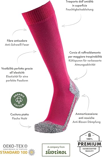 Calze Trekking Estive SOFT TOUCH - Morbide, Traspiranti, Made In Alto Adige - Foto 10