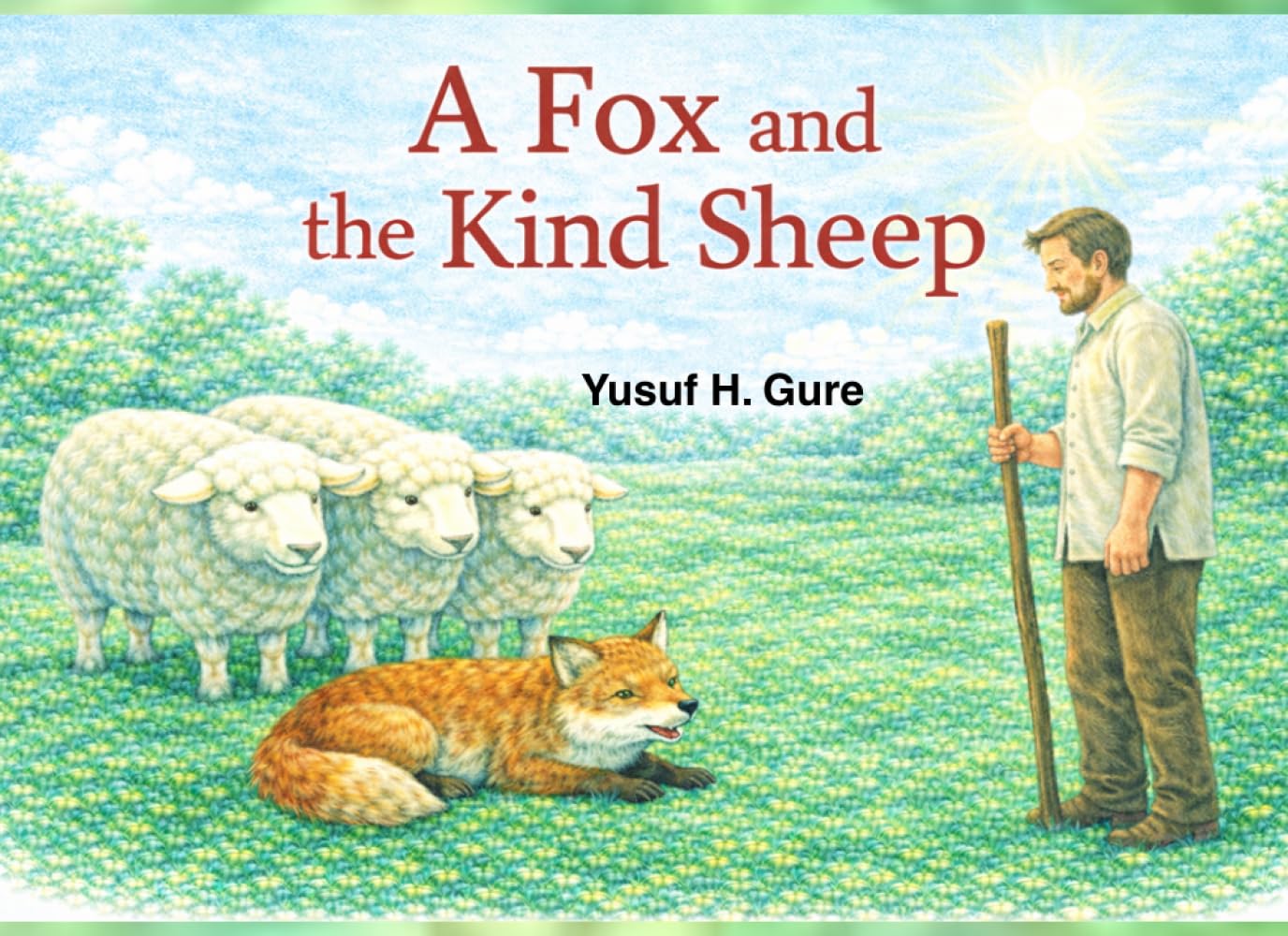 A FOX AND THE KIND SHEEP (The zoo - animals' stories for kids)