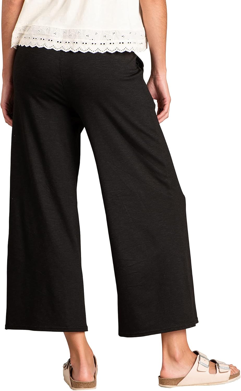 Toad&Co Chaka Wide Leg Crop Pants - Image 2