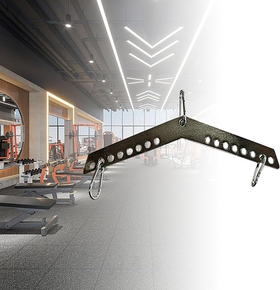 LAT Pull-Down T Bar 20.47 Spreader Bar for Sport Cable Machine Crossover