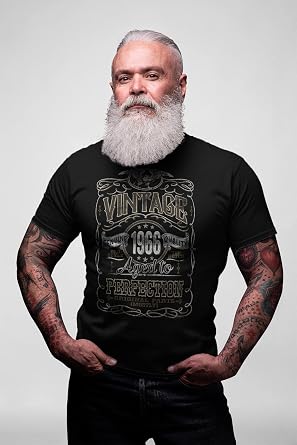 Vintage 1966 Aged to Perfection 60th Birthday Shirt for Men, 60th Birthday Gift for Him
