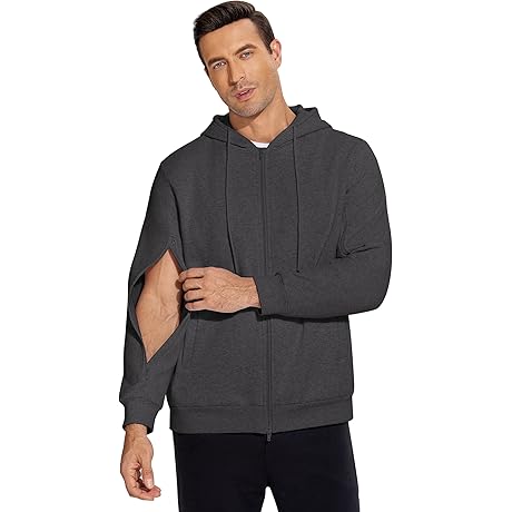 Dialysis Sweatshirts with Arm Zipper