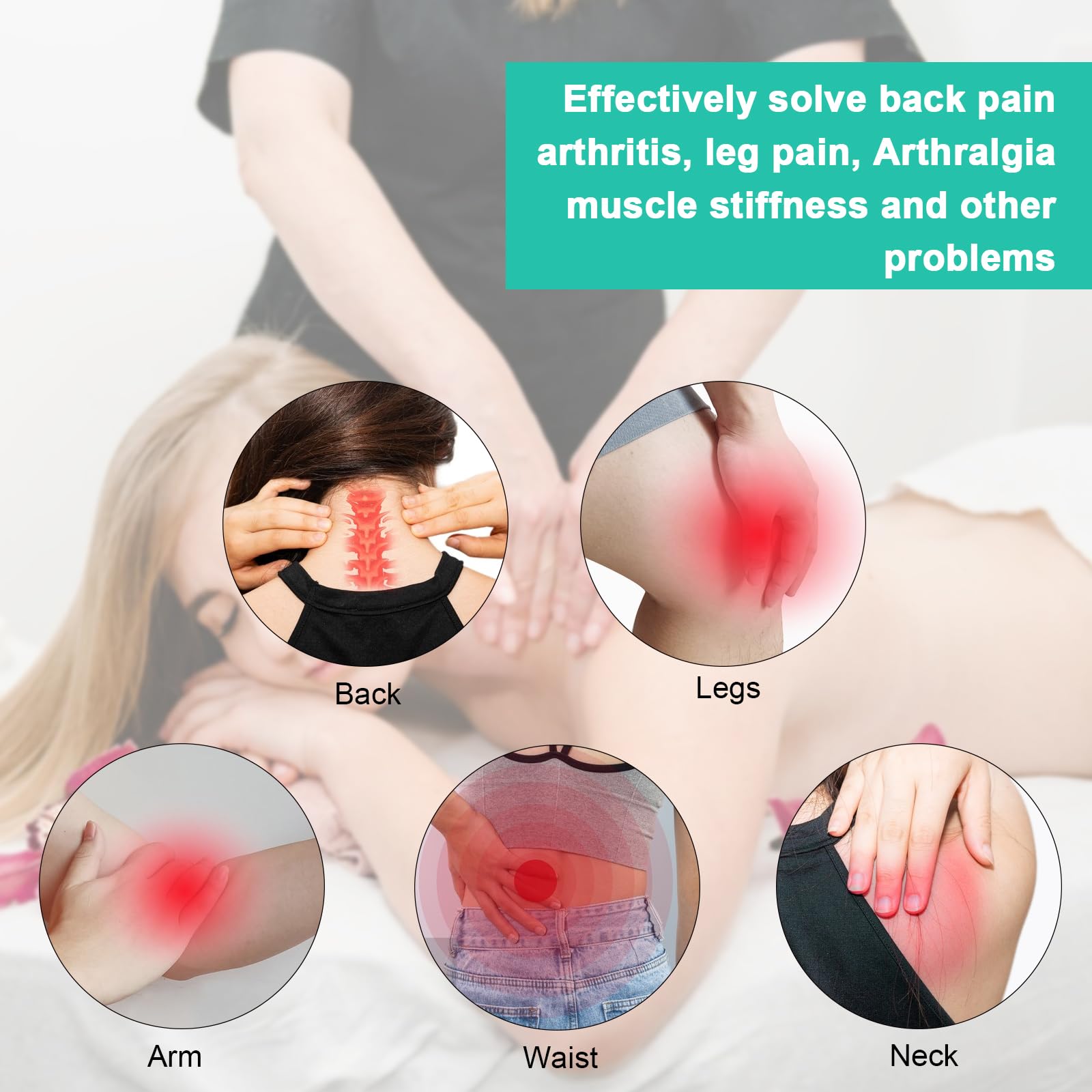 Set 5 Ventouses Thérapeutiques Verre Et Silicone - Massage Visage Corps Rouge - Cupping Professionnel