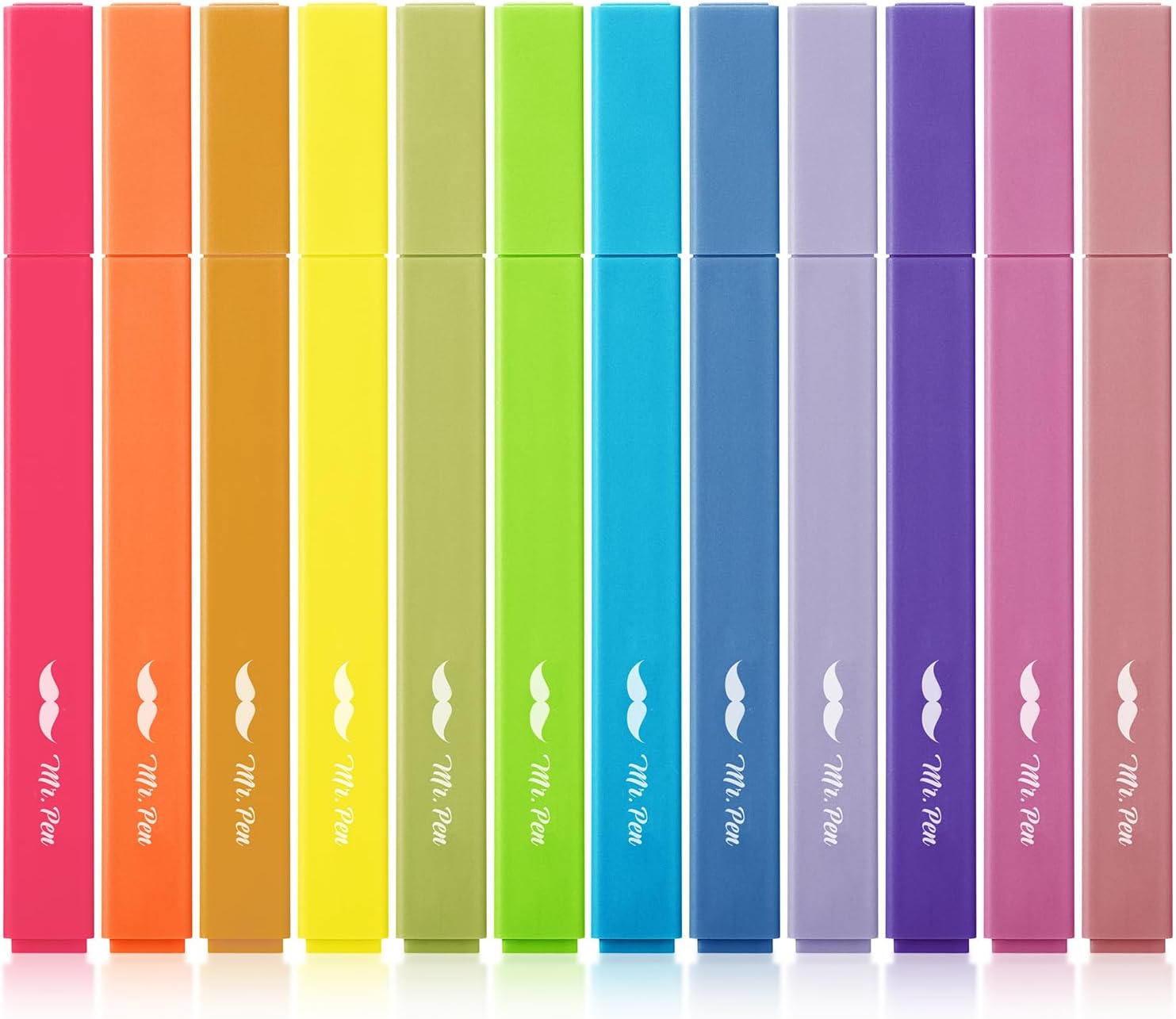 Aesthetic Bible Highlighters No Bleed Through Assorted Color, 8 pcs, Cute Highlighter for Journaling Supplies and School Accessories, Bible Highlighters and Pens No Bleed
