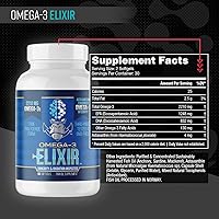 Vista 2 de Gorilla Mind Omega-3 Elixir™ 2210 mg de aceite de pescado en forma de triglicéridos reesterificados EPA, DHA + 2 ácidos grasos Infusión