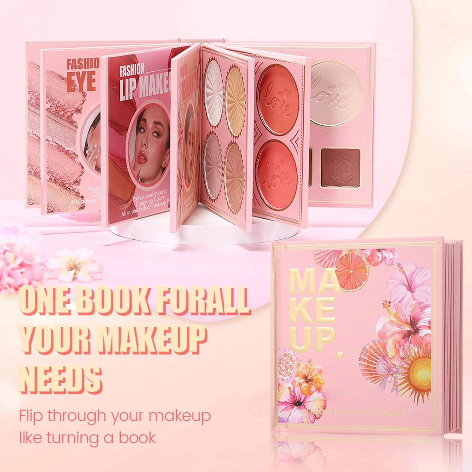 Highlighter-Palette mit langem Halt,