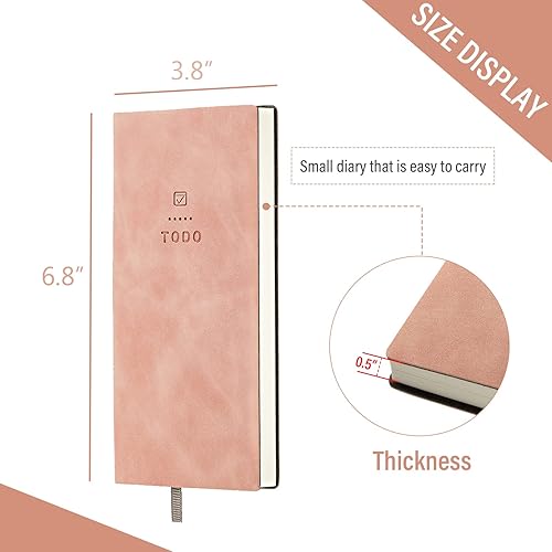 Miniatura 10 de Cuaderno de 196 páginas para lista de tareas diarias, bloc de notas para bolsillo de trabajo, lista de tareas pendientes sin fecha, agenda diaria