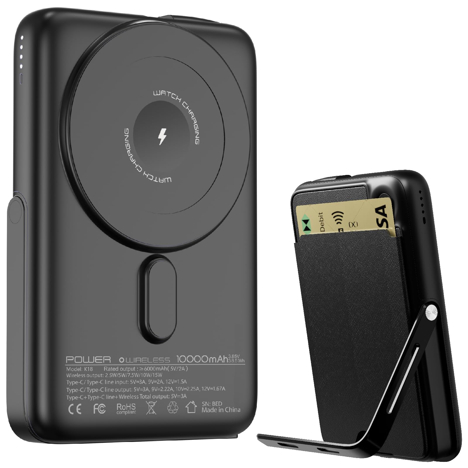 Amazon | Belpink K18 モバイルバッテリー 小型 10000mAh 大容量 急速