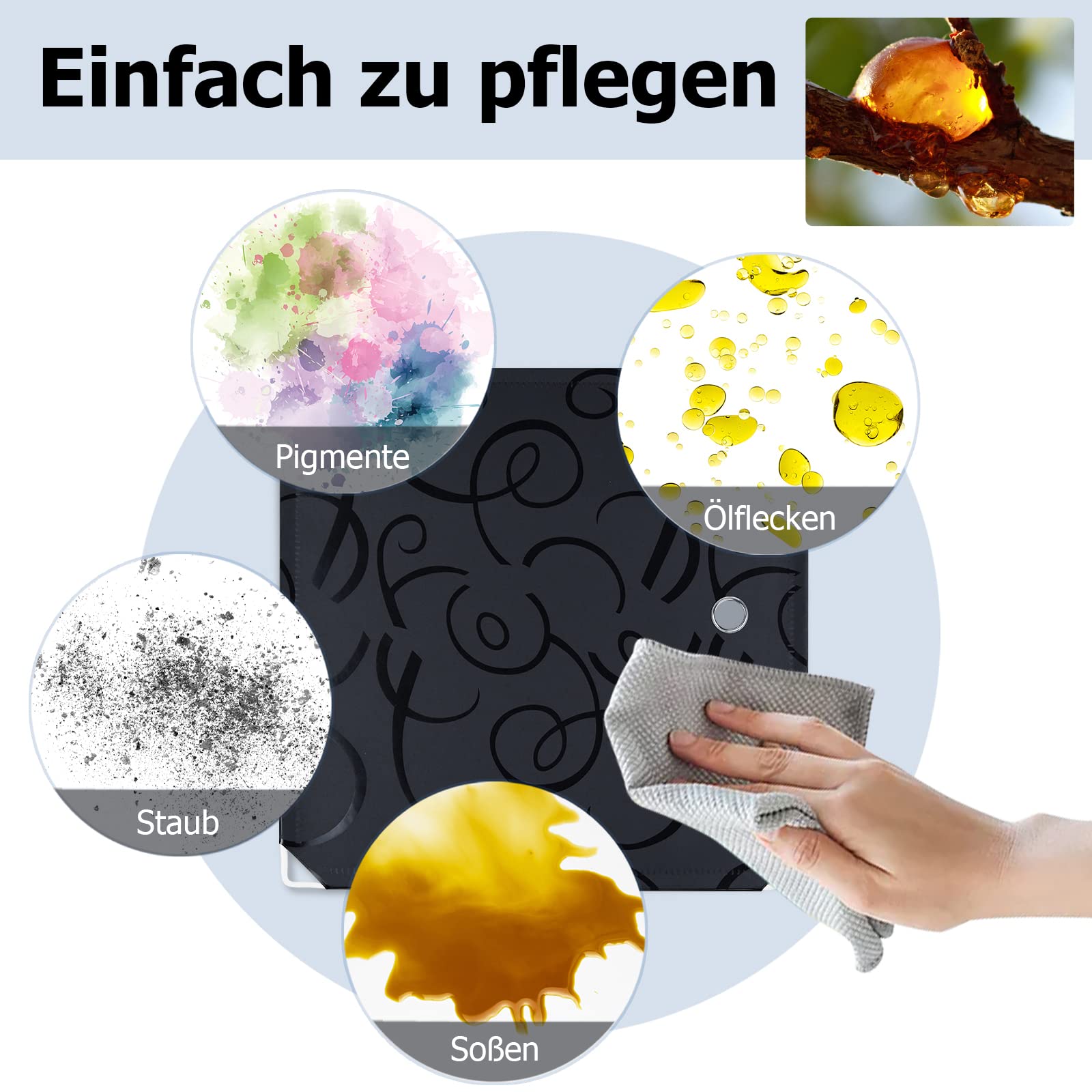 UISEBRT Doe-het-zelf kastsysteem, kledingkast van kunststof, insteekrek, kledingkast, schoenrek, kunststof boxen, 12 dozen met deur, zwart met patroon