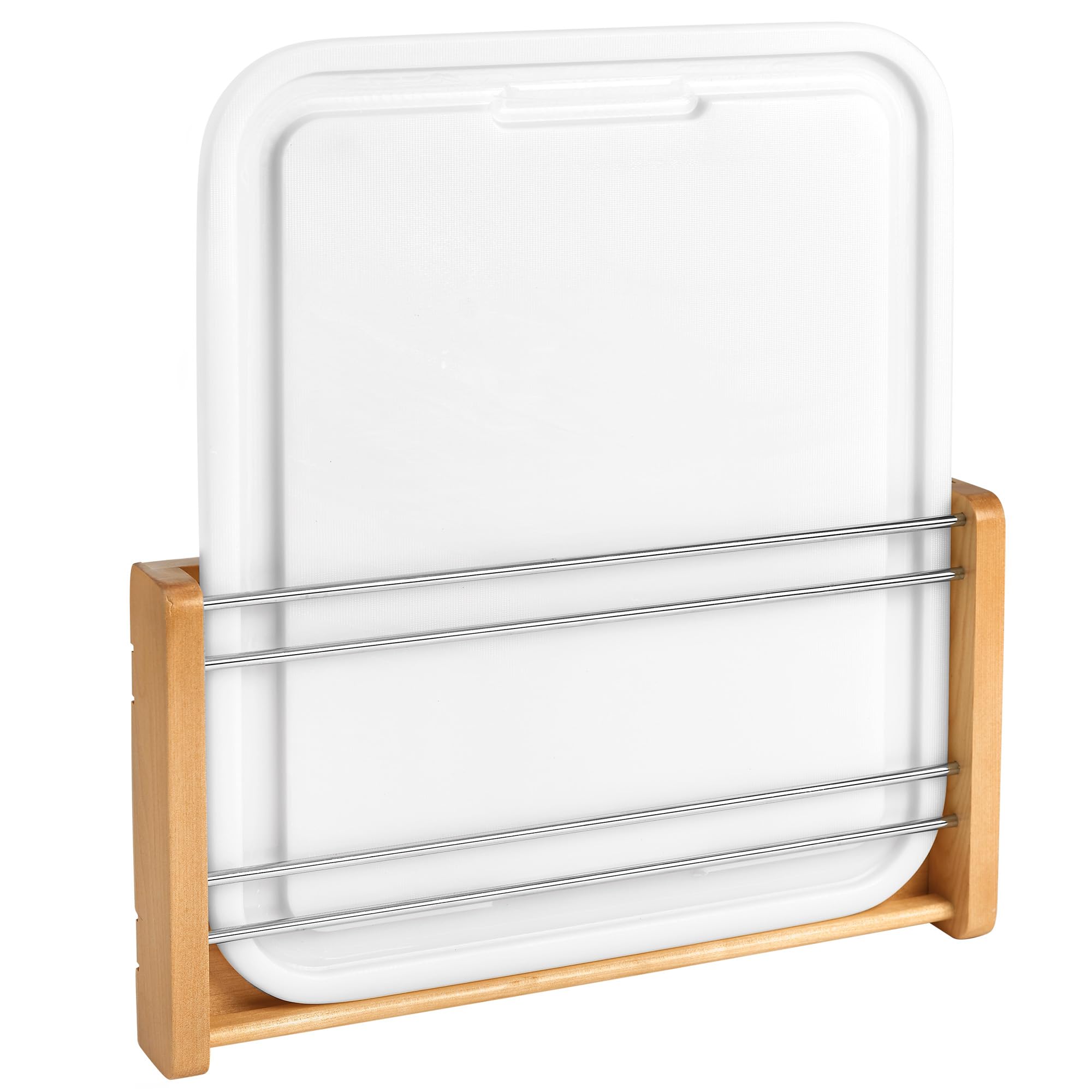 Amazon.com: Rev-A-Shelf Kitchen Cabinet Wood Door Mount Rack with ...