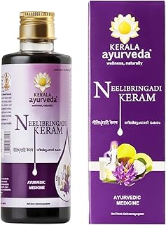 Kerala Ayurveda Neelibringadi Keram Hair Tonic, 200 ml