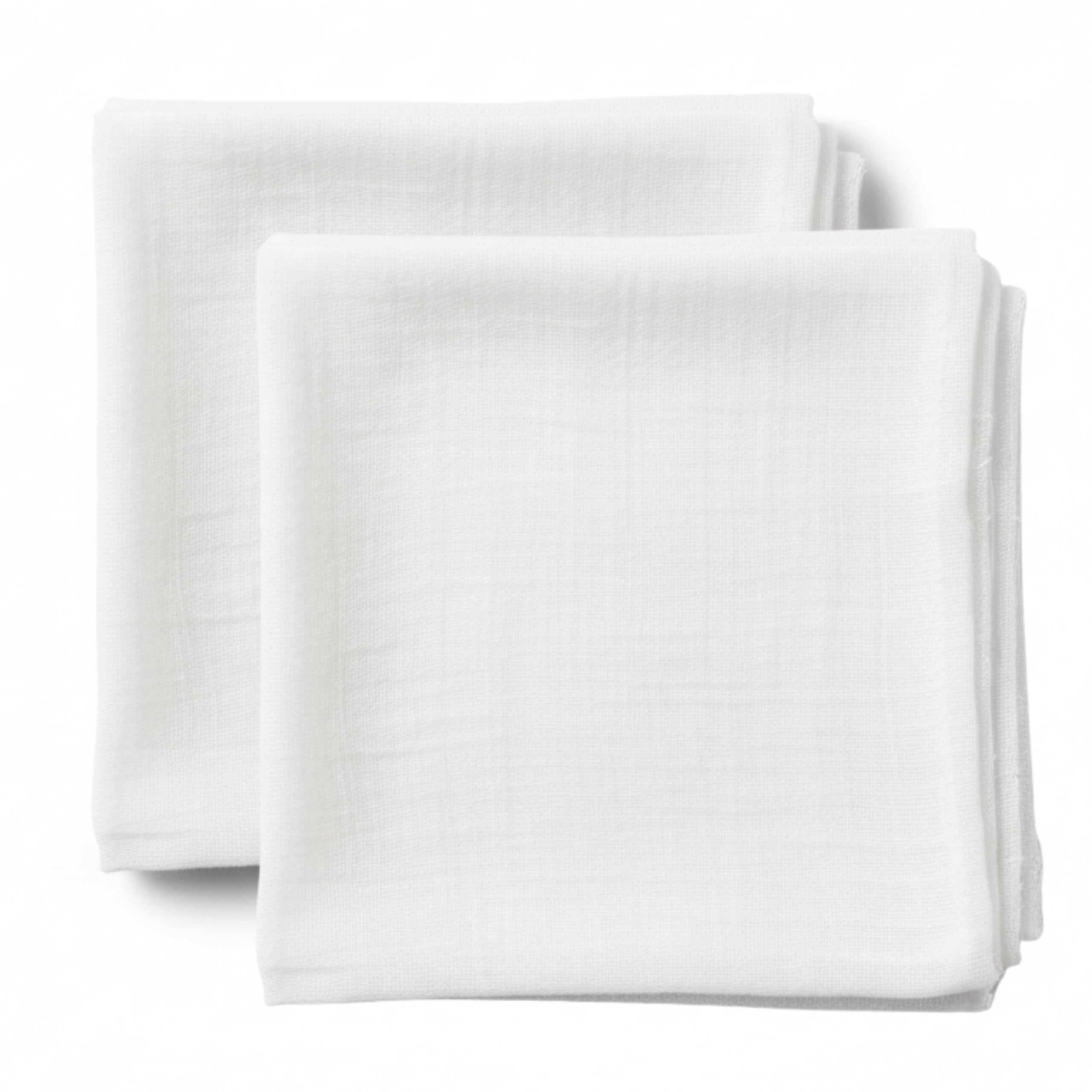 Muslin White Cheesecloth – Reusable Muslin Cloth for Straining, Cooking, Cheese Making, Nut Milk, Turkey Basting, Food Grade Kitchen Filter Cloth 2 Pack White, 36" x36"