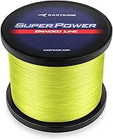 Vista 1 de KastKing Hilo de pescar trenzado superpotente –Sedales trenzados resistentes a la abrasión –Superlínea increíble – Cero estiramiento – Pequeño