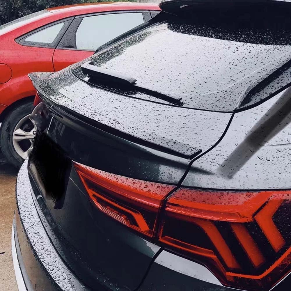 Auto Spoiler Posteriori, per Audi Q3 Sportback 2019 2020 2021 2022 Alettone Spoiler Posteriore per Auto,Decorazione per Auto Accessori,AntiGraffio,Modifica dello Stile