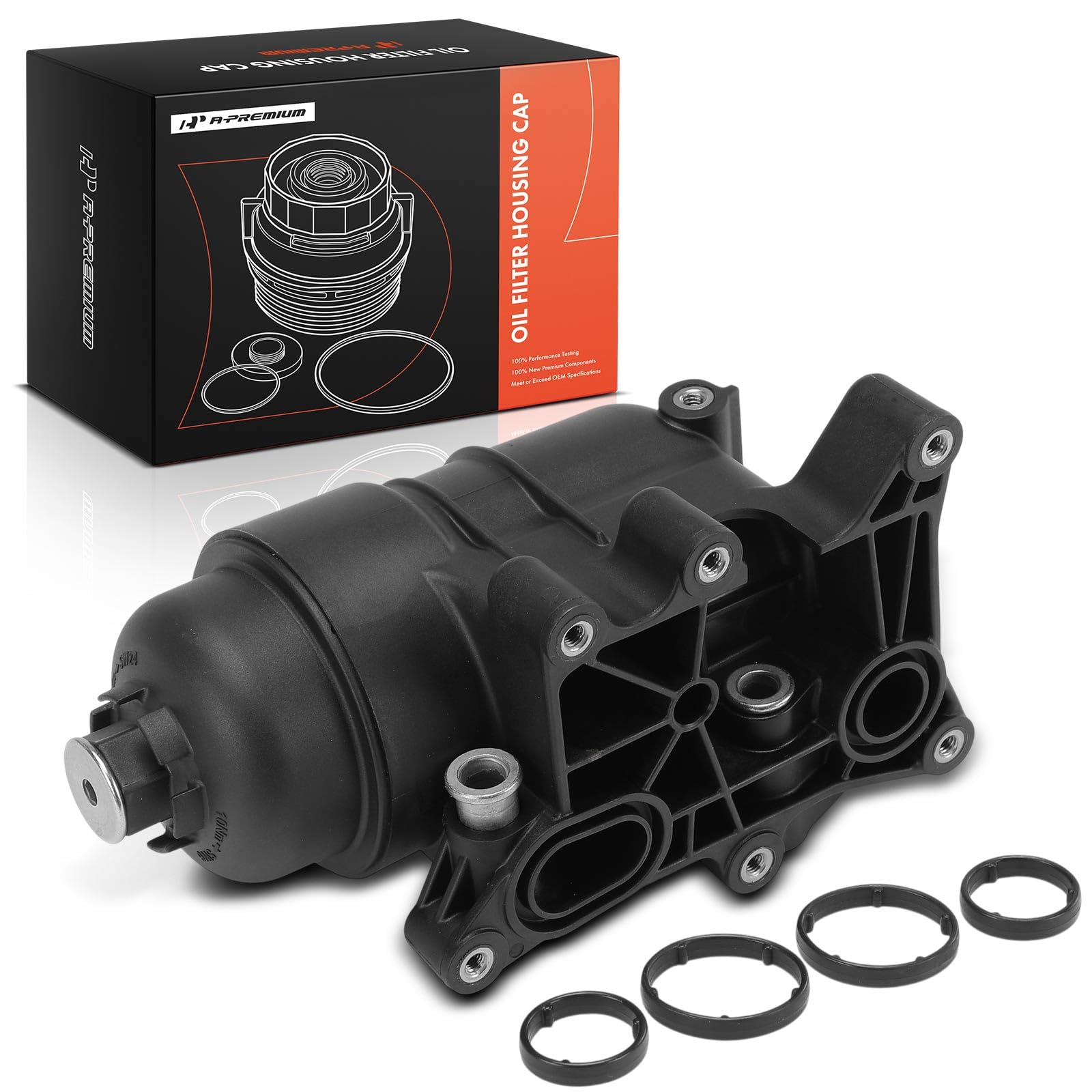 Photo 1 of A-Premium Oil Filter Housing Cap Assembly Compatible with Kia Sorento 2009 2011-2015, Sportage 2010-2023 & Hyundai Santa Fe 2009-2019