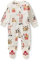 Vista 251 de Burt's Bees Baby - Pijama de una pieza para bebé, mameluco para dormir y jugar, algodón 100% orgánico, cremallera frontal Guitarra acústica.