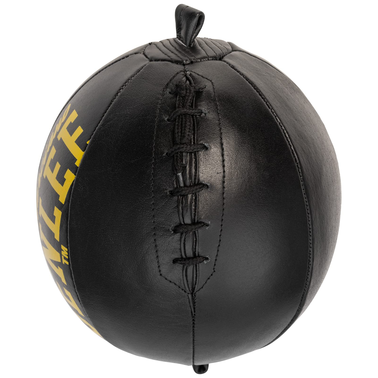 Benlee Balle double en cuir Target, couleur : noir/jaune, taille unique