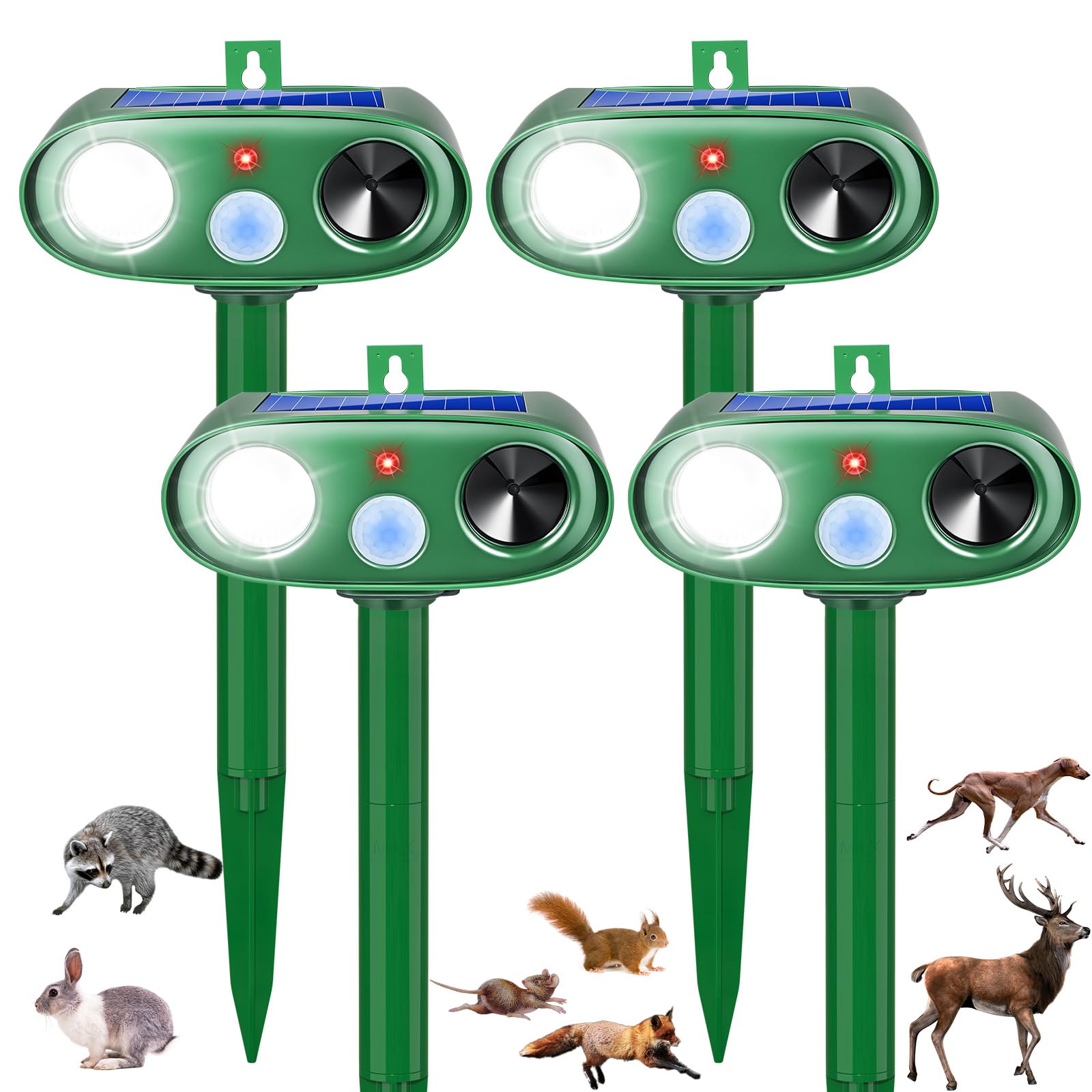 Photo 1 of Jahy2Tech 2026 Sonic Fortress Pro Animal Repeller (4 Pack)