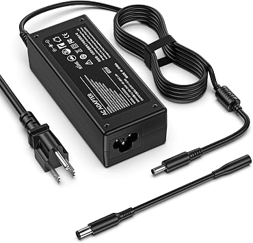 65W Charger Compatible with Dell Inspiron Latitude Series 2 Tips