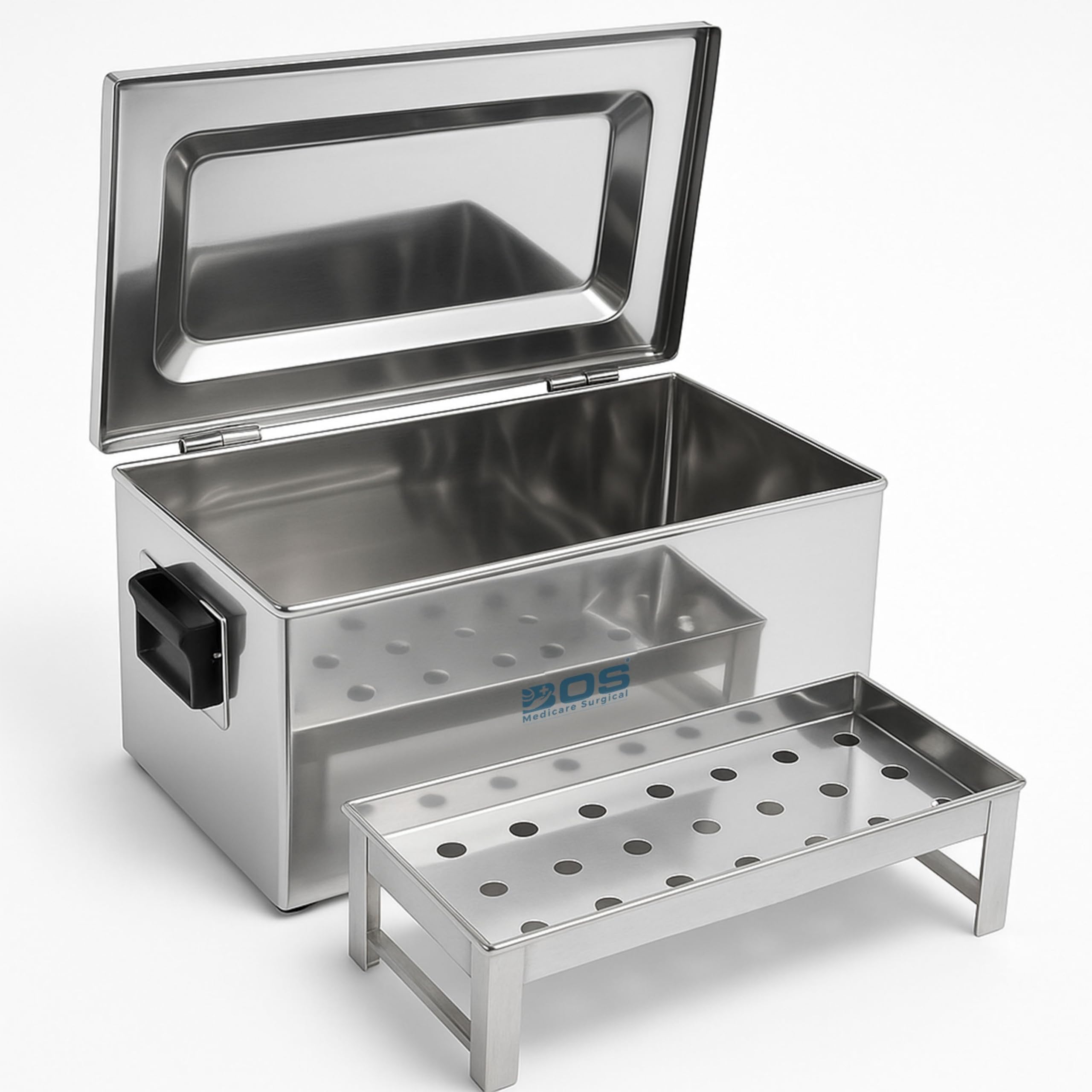 BOS Medicare Surgical® Electric Surgical Instrument Sterilizer | Medical Sterilizer for Hospital & Clinic | Efficient Sterilization for Surgical Tools & Equipment | 16x6x4 Inch