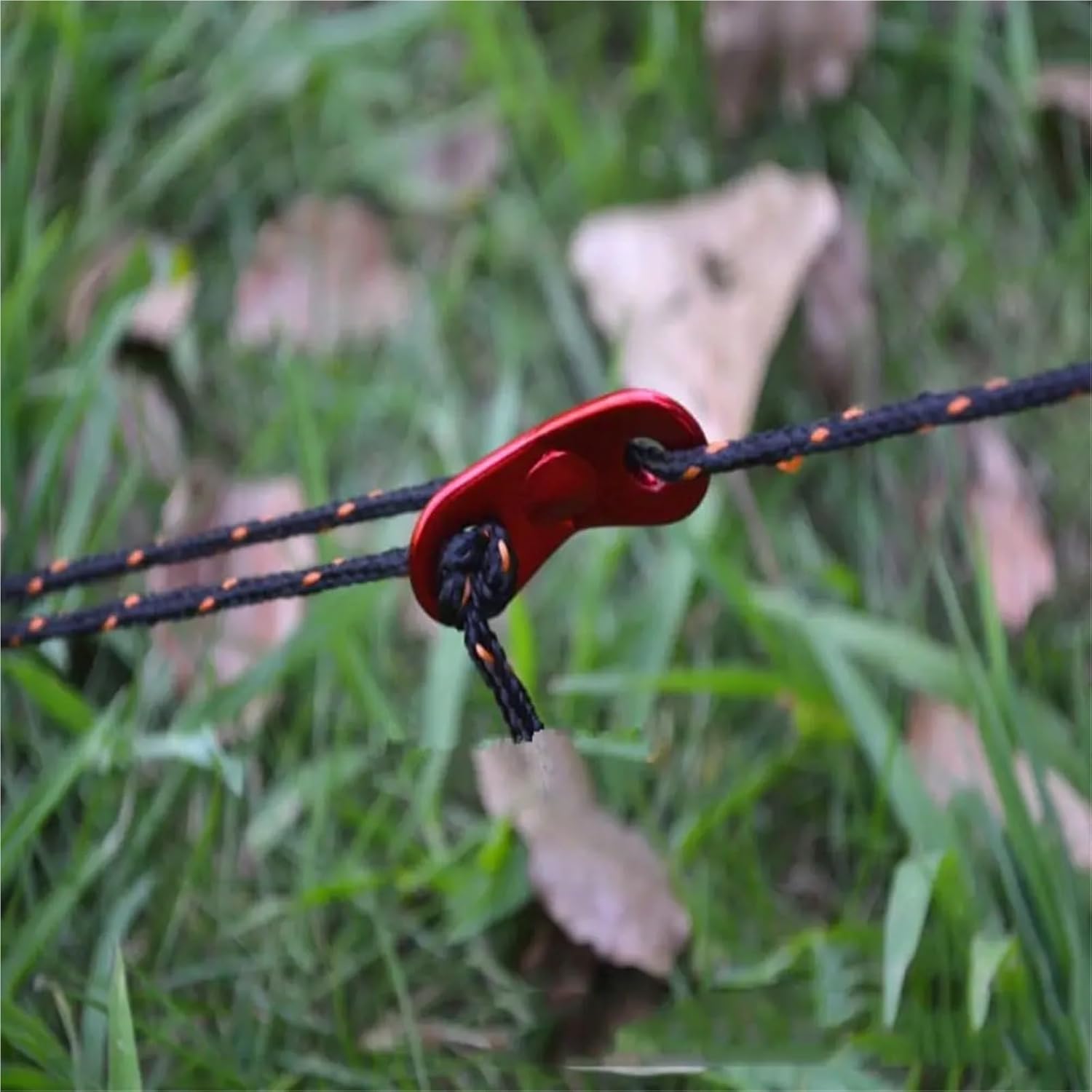 Rope Tensioner 100Pcs Tensioners Fishbone Stopper Adjustable Buckle Wind Rope Cord Lock Buckles Tent Tensioners(Coffee)