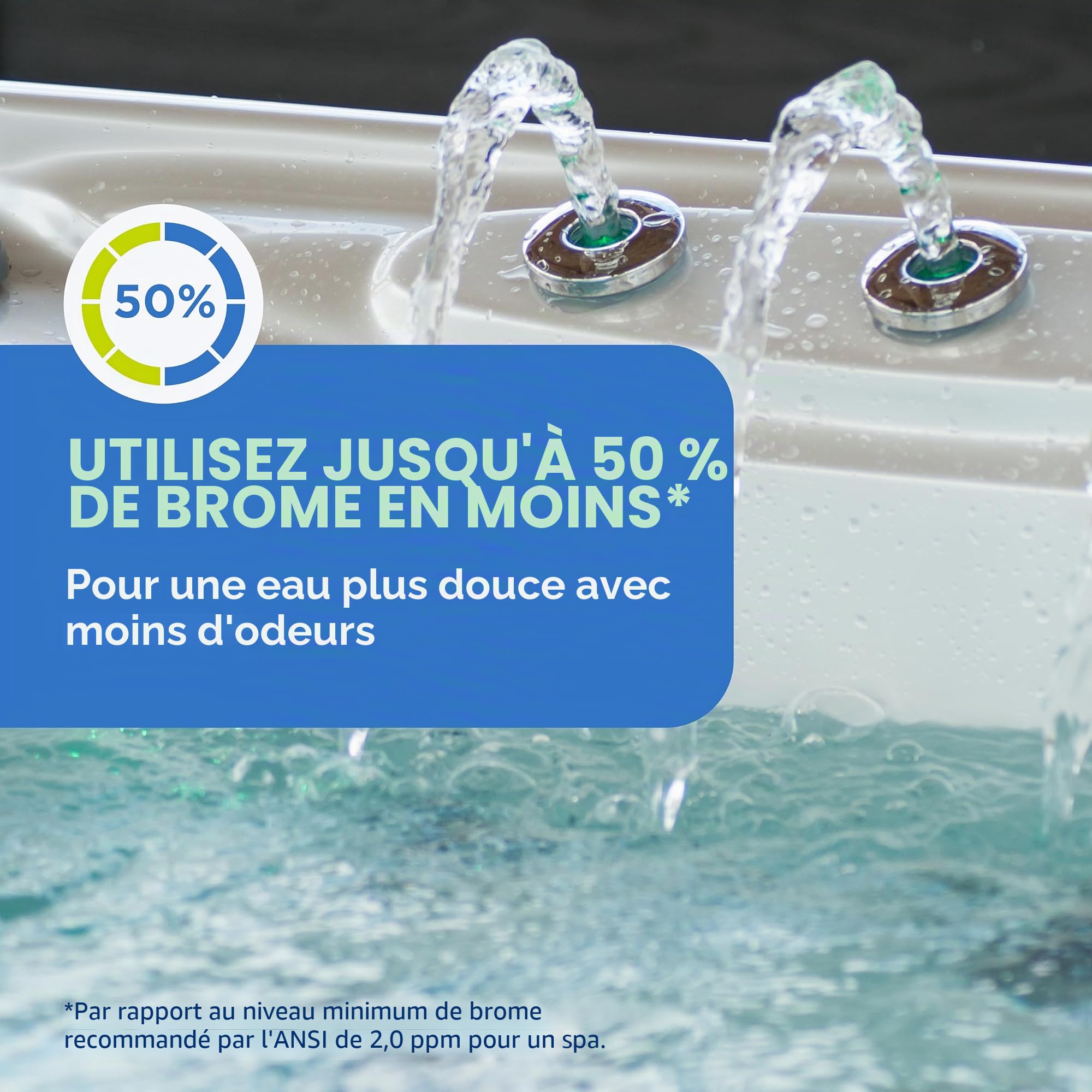 FROG Serene® Cartouche minérale + 4 cartouches de brome