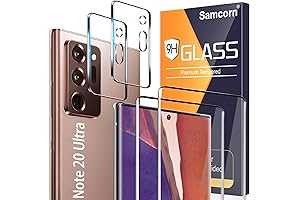 [2+2 Pack] Screen Protector Compatible with Galaxy Note 20 Ultra 5G