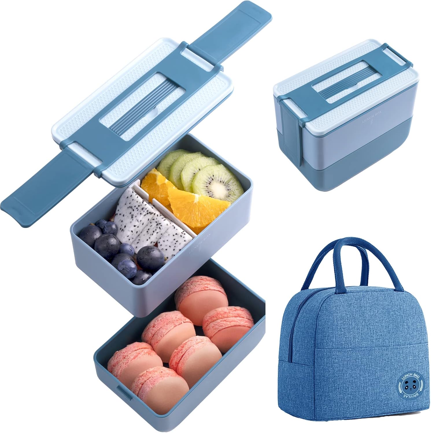 Collect Beauty Bento Box Adult Lunch Box with lunch bag