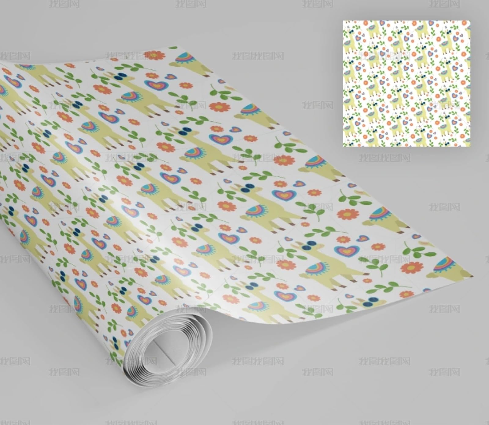 Papier peint autocollant imperméable et lavable pour armoire