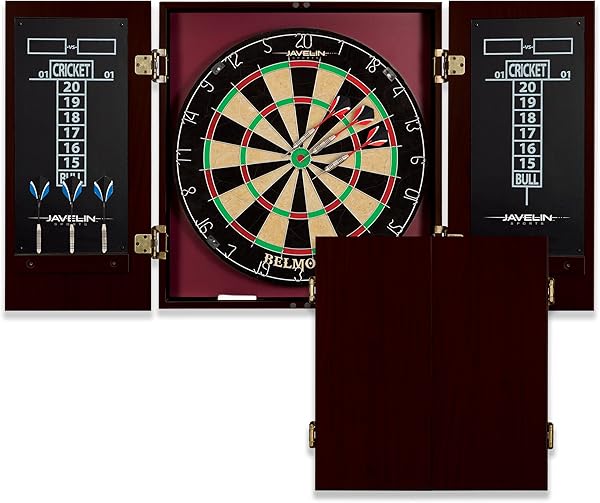 EastPoint Sports Belmont Dart Board Cabinet Set 1