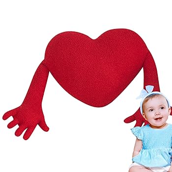 Amazon｜ハートぬいぐるみクッション、ハート型のクッション