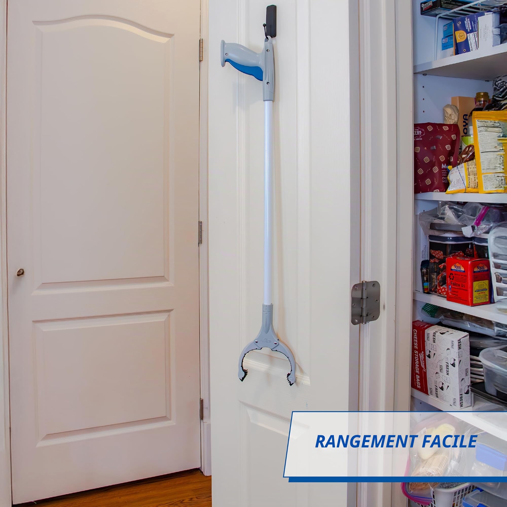 Unger Pince de préhension de 81,3 cm - Aimant intégré et poignée ergonomique - Pince de préhension et pince pour personnes âgées