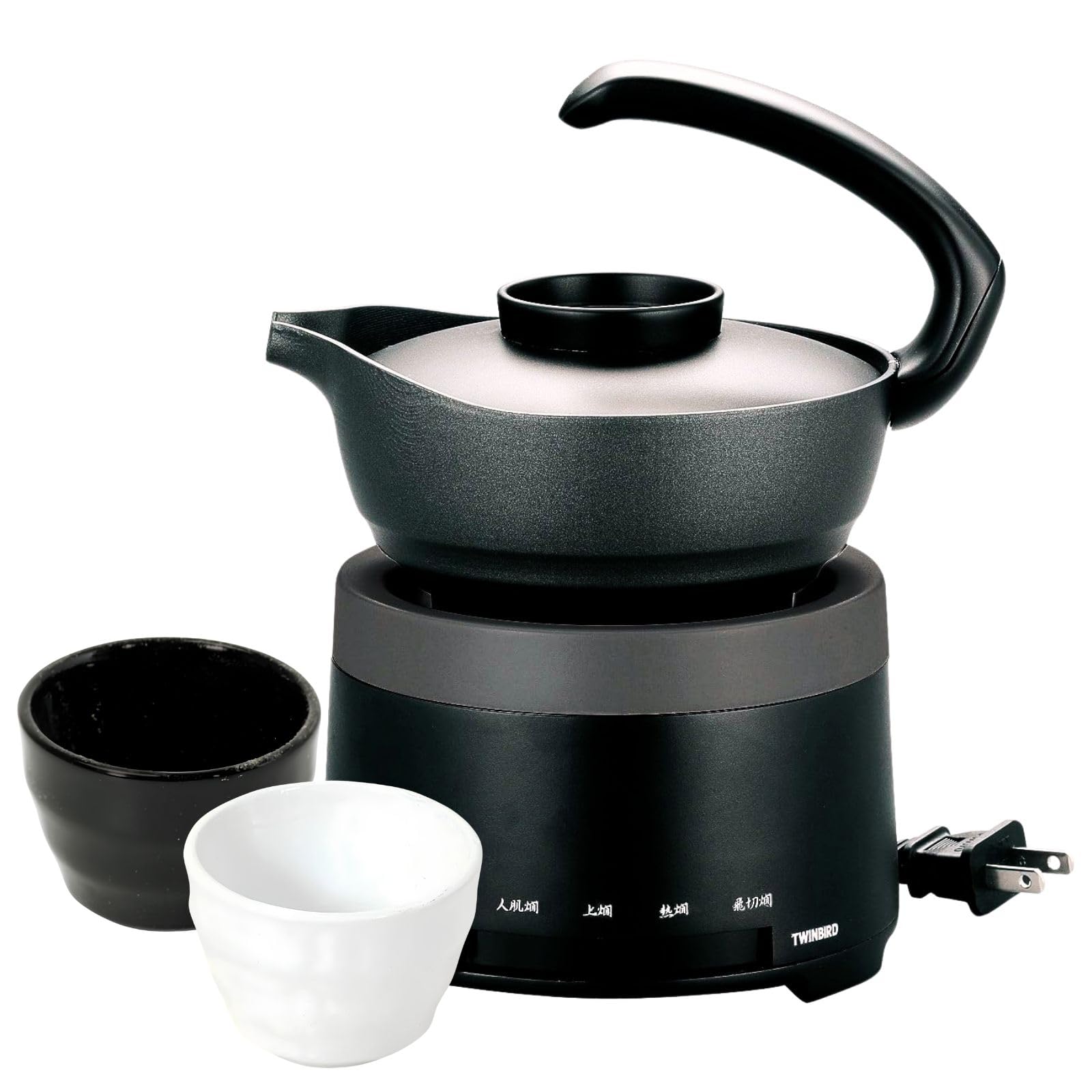 Amazon.com: TWINBIRD Sake Warmer, Black TW-D418B & White/Black