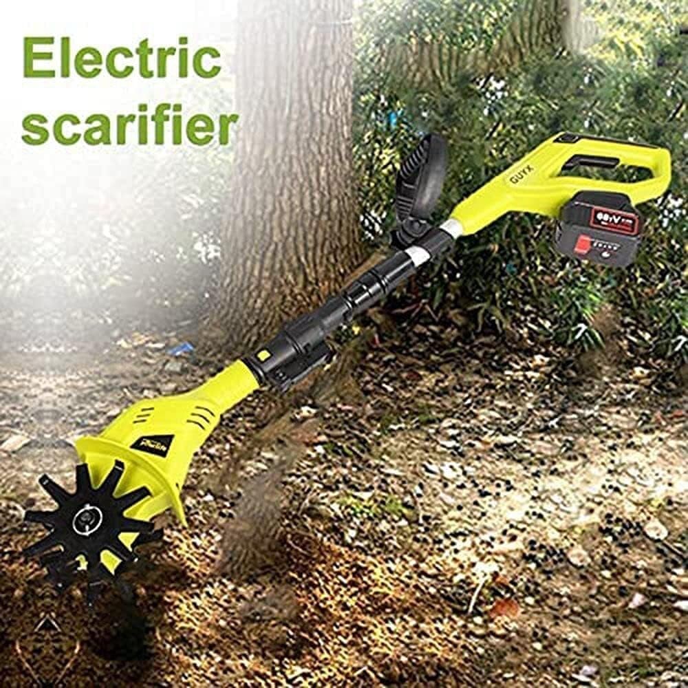 LXXW Elektryczny Rotavator Elektryczny Rototiller Bezprzewodowy Rototiller z ostrzem do ogrodowego Elektrycznego Rototillera ogrodowego Glebogryzarka