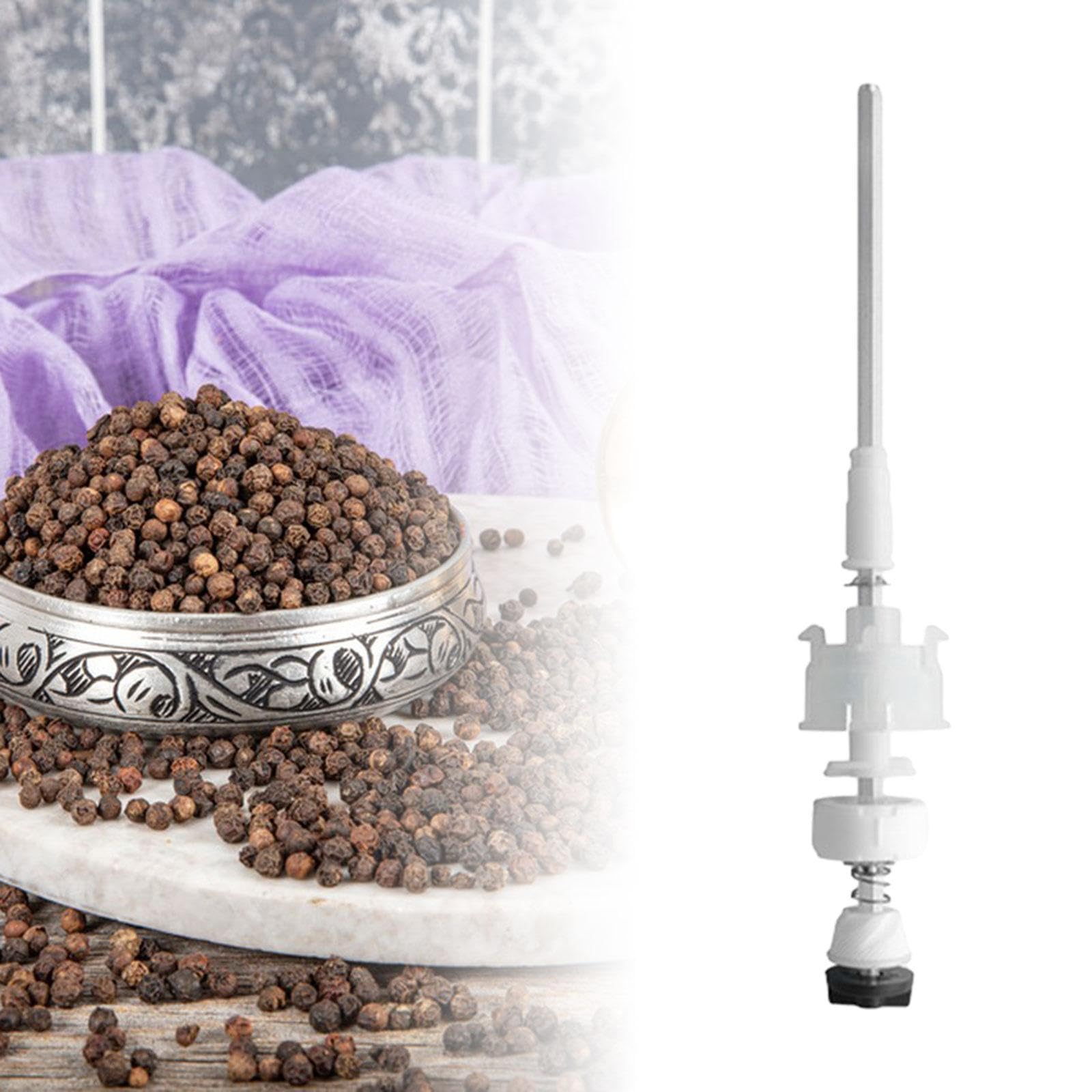 YWJLQH Pepper Mill Grinder Mechanism Kit Grinder Accessories Professional High Performance Directly Replace Easy to Install, 8 inch