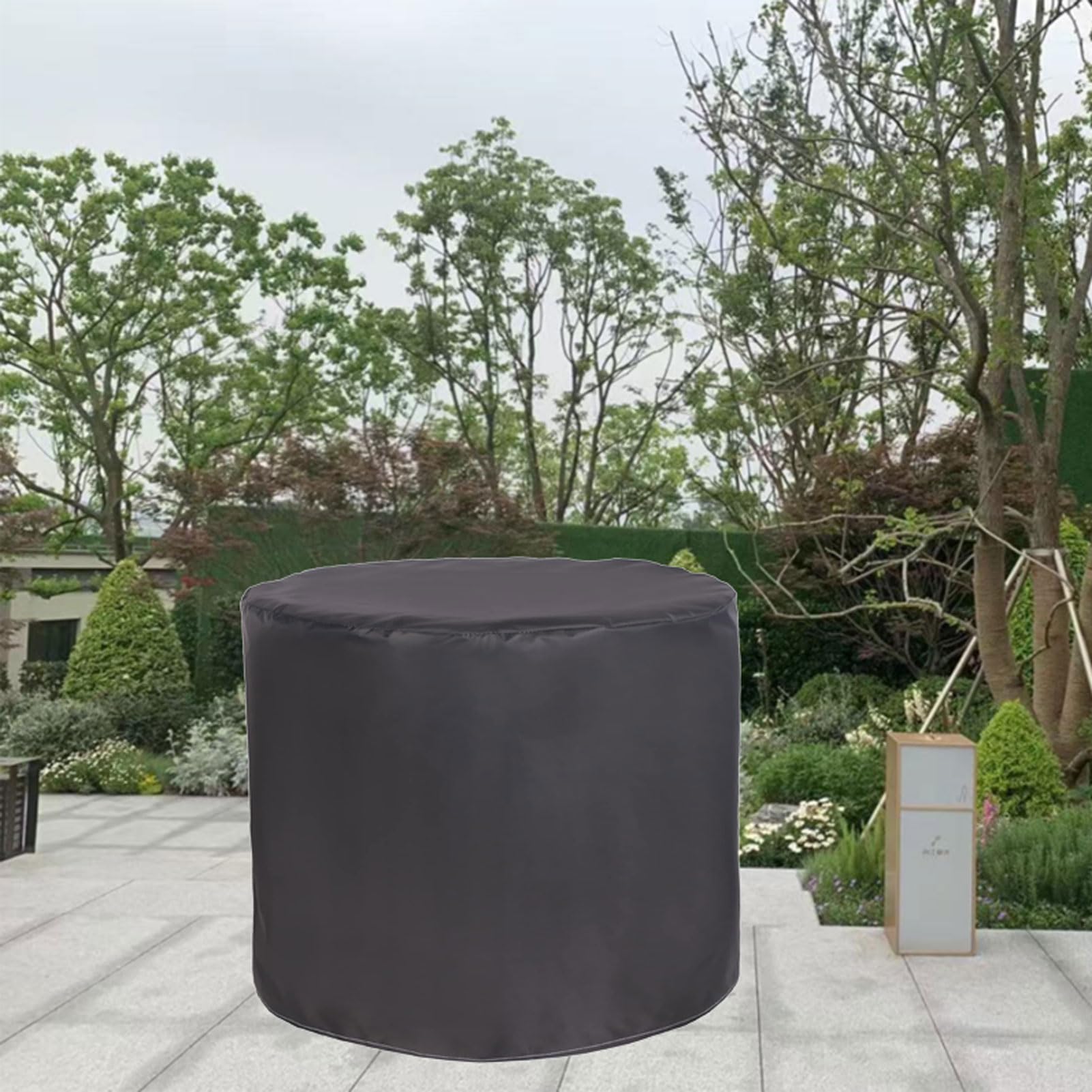 Funda Impermeable Para Banco De Jardín, 120 X 80 X 85 Cm, Tela Oxford 420D, Resistente Al Viento, Anti Rayos UV, Cubierta Grande Para Mesa De Exterior Para Banco De 3 Plazas